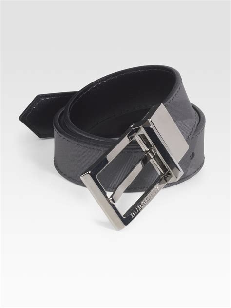 men's reversible burberry belt|Burberry belt with 3 spikes.